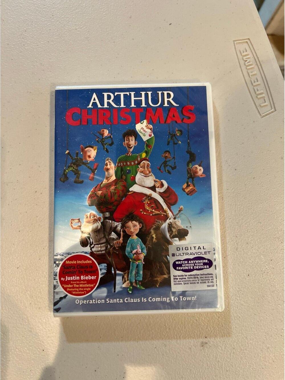 Arthur Christmas DVD